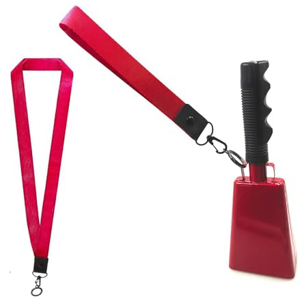 Kuhglocken, Geräuschmacher, Schulglocken, Handruf, Kuhglocke, Fußbälle, Spiel, jubelnde Handschläger, Kuhglocke, Handheld, Kuhgeräuschmacher, Schulruf, Percussionen, Musikinstrument
