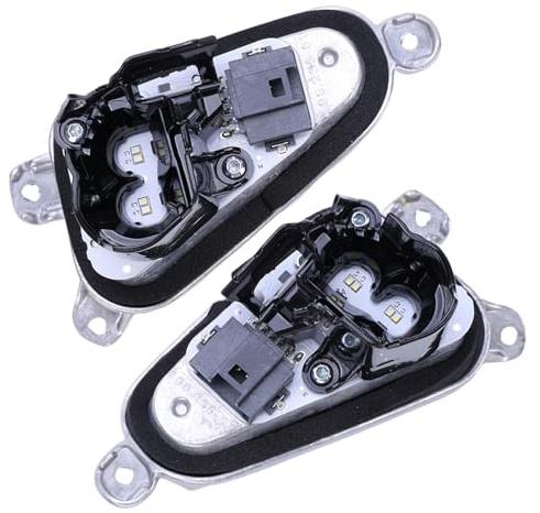 Paire de phares à LED pour Feux de Jour DRL HID, Ballast pour Renault Kadjar 2015-2024 19623501+19623502, Gauche et Droite, Blanc Froid, Module de Commande de Feux de Jour DRL à LED