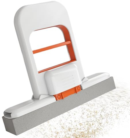 Yplkm Mopa Mini para Espacios Pequeños - Plumero de Escritorio Autocomprimible,Bayeta para Cristales De Suelos De Baldosa Y Madera Espejo Cocina Garaje Dormitorio