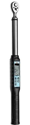 JOXLOVER Chiave dinamometrica, Chiave dinamometrica digitale professionale regolabile Salvataggio dati Bici Auto Riparazione bici Coppia per auto, moto