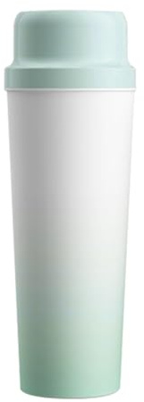 Asixxsix Licuadora Portátil de 650 Ml, Taza Exprimidora Portátil Recargable Inalámbrica de 60 W con Tapa, Licuadora Personal, Taza Exprimidora de Frutas y Verduras para el Hogar,