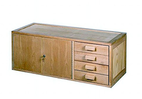 Schrank für Profi Hobelbank Rotbuche geölt HK-5102140 passend zur Hobelbank HB2006