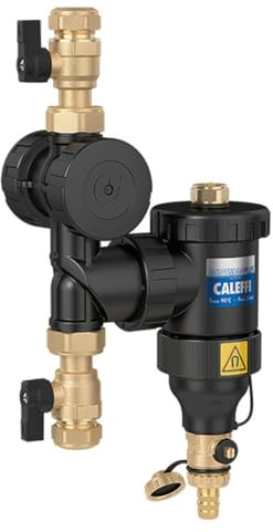 Caleffi Dirtmagplus Schlammabscheider 3/4 Zoll mit Magnet und Schmutzfänger aus Technopolymer 545375