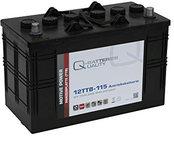 Q-Batteries 12TTB-115 12V 115Ah (C20) Traktionsbatterie