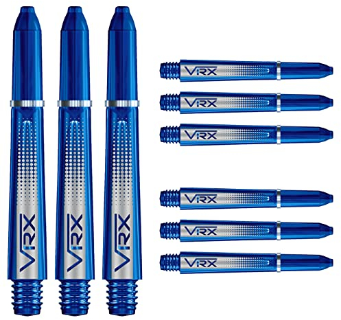 VRX Kurz Schäfte - Blau - 3 Sets pro Packung (9 Schäfte in total)