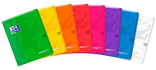 Oxford Schulheft, Easybook 5 Heft 17 x 22 cm 48 Seiten kariert 90 g Farben zufällig