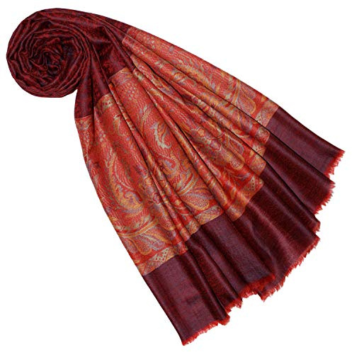 Lorenzo Cana Pashmina Schal Schaltuch 100% Kaschmir Kaschmirschal Kaschmirtuch Damenschal gewebt mehrfarbig