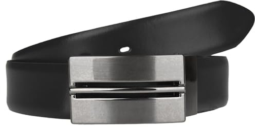 LLOYD Leather Belt W80 Black - kürzbar