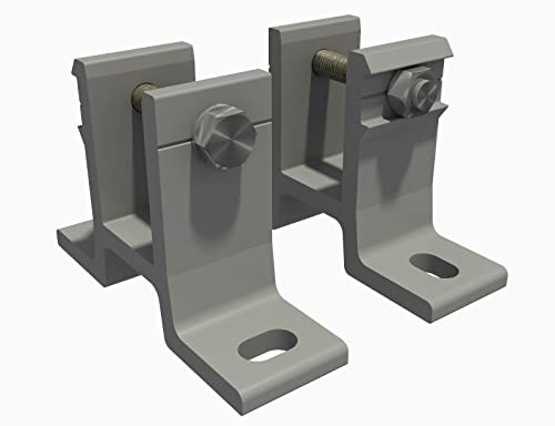 home Trends Markisen Wandkonsole Wandhalterung für Gelenkarm- und Halbkassettenmarkisen SPP058 mit Befestigung (2, 40mm-Antrazit)
