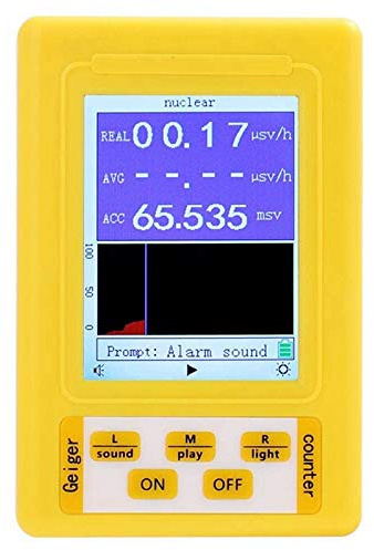 BR-9C 2-In-1 Handheld Portable Digital Display Electromagnetic Radiation Nuclear Radiation Detector Geiger Counter Full-Function