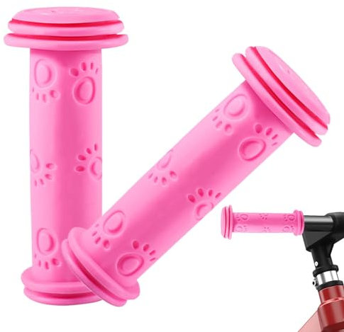 Lenkergriffe,Fahrradhandgriffe | 2 Stück Fahrradgriffe Fahrradgriffe,Ergonomische Lenkergriffe für Kinderfahrräder, wasserdichte, niedliche Lenkerabdeckung für Laufräder