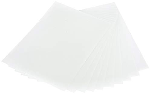 Baxnore 10-teiliges Schrumpffolien-Set, leuchtendes Schrumpffolien-Kunstpapier, wärmeschrumpfendes Kunststofffolien-Set, Schrumpfpapierbögen für Anhängerdekoration