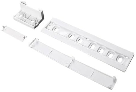ZUADZAFC Integrated Fridge Door Plastic Mounting Bracket Fixing Slide Kit For Freezer Refrigerator Door Shelf Rail For Refrigerator