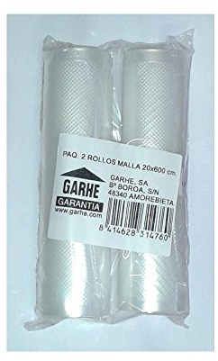 2 Rollos envasado al vacio 20x600 Garhe