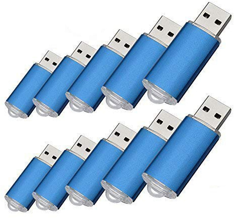 100pcs 4GB USB Flash Drive USB 2.0 Memory Stick Pen Drive de disco de memoria (4.0 GB)