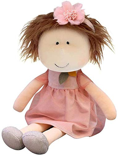 Bprtcra Rag Dolls, Handmade Textilpuppen Babypuppe, Baby-Geburtstagsgeschenke, Kuschelpuppe Textile Dolls, Little Eye Rag Doll, Weiche Stoffpuppe Geschenk für Babys,35CM,Type A