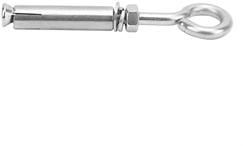 PULaif Spreizbolzen Schwerlast-Ringschraube, Ringschrauben, nützlicher Expansionsbolzen, Ankerbolzen, Ring-Hebeanker aus Edelstahl 304, Ringschraube, Expansions-Ringschraube, Hubring mit Gewinde