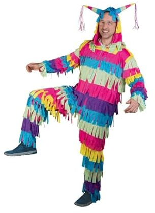 mica Festival Kostüm - Pinata Mann - für Erwachsene - Größe 52/54