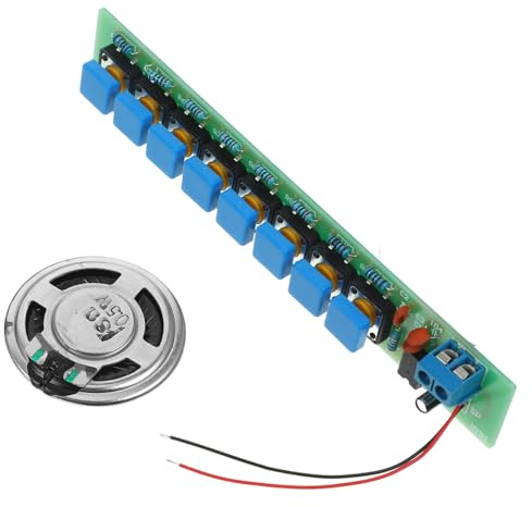 KOMBIUDA Selbstgemacht Elektronisches Orgel Lötset Acht Tasten Elektronisches Musikinstrument Bausatz Für Elektronikprojekte Und Löterfahrung
