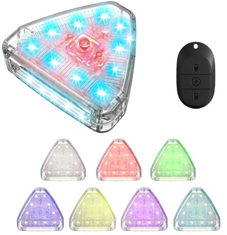 OBEST Strobe Drone Light 7 Farben USB Led Aircraft Strobe Lights | Mini Drohnen Blitzlichter für Motorrad, RC-Auto, RC-Boot, Drohne
