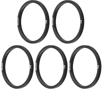 Sanmum 5 Stück Fahrrad Tretlager Unterlegscheibe | Aluminium Legierung Schwungrad Nabe Spacer 1.5/2/2.5/3mm Für BB68 BB73 BB90 BB92