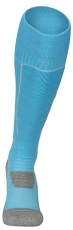 LXRHLIKG Fechtsport-Socken, Schutz-fechtstrümpfe, Unisex-Fechtsocken mit Rutschfester Handtuchunterseite, Fechtausrüstung, Fecht-kniestrümpfe für Degen-, Florett- und Säbelfechter(Blue,M)