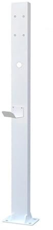 Genérico Soporte de Pedestal para Cargador de vehículos eléctricos. Soporte de Pared para Cargador de vehículos eléctricos, Soporte para Estaciones de Carga de Coches eléctricos de Acero Laminado en