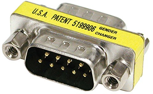 C2G DB9 M/M Mini Gender Changer (Coupler)