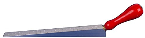 Messkeil, Messbereich 0-27 mm, Aluminium – groß, leicht, mit Holzgriff – Für den Profi-Handwerker
