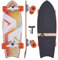 Apollo Surfskate pro Board | midi Longboard für Erwachsende, Kinder mit hochwertiger Surf Skate Achse | Mini Cruiser Board für Streetsurf | Carving & Pumping, Skateboard Kinder ab 6 Jahre