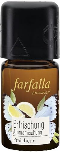 Farfalla Aromamischung Sei erfrischt Erfrischung Zitrone 5 ml ätherisches Öl