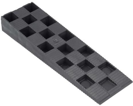 Montagekeile für Montage von Fenster Türen Laminat Vinylboden - 100 Stück Packung, Größe (Keile):150x20x43mm (L)