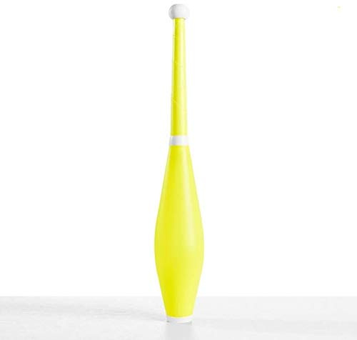 Play EX1 Quantum Juggling Club - Wrapped Handle - 205g, 52cm (Yellow White)