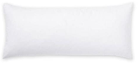 CHILIMILII Easy Care Polycotton Bolster Pillowcases/Covers, Pregnancy Maternity Orthopedic Support Long Pillow Case Cover in Multiple Colors (King 5Ft, White)