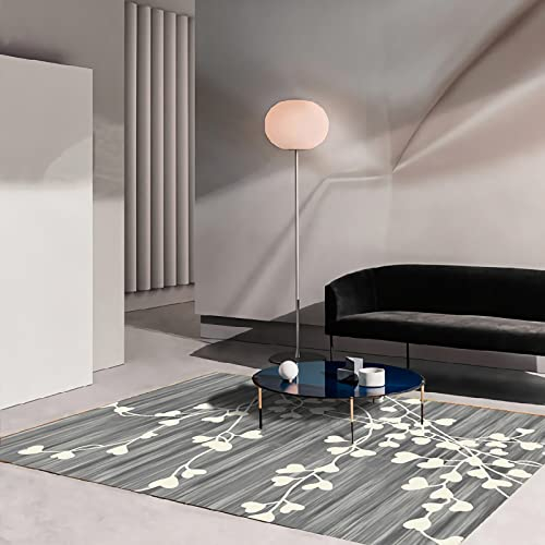 Teppich Grau Schwarz Gelb Gestreiftes Design Wohnzimmerteppich,Teppich Teppich Flur,babyzimmer Teppich 180x280cm