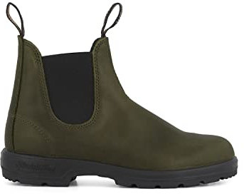 Blundstone 2052 Echtleder Grün Stiefel Chelsea Slip On Design Klassisch