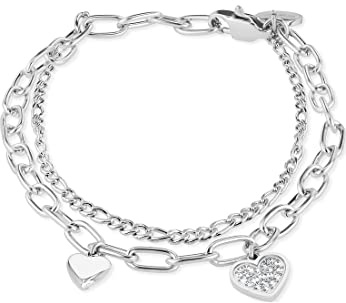 Guido Maria Kretschmer Damen-Armband Edelstahl 20 Zirkonia 32016212