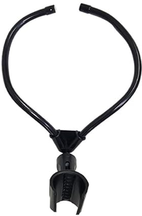 MOMOMAGE Support de microphone de cou (serrure) tours de magie pour magiciens accessoires de scène Illusions Gimmick Fun Support magique réglable professionnel