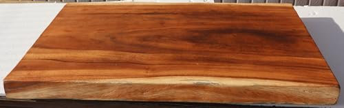 Marblechic - Tablero de madera superior maciza suar o nogal indio para baño 81 x 52/54 x 5,5 (alt.) cm mesa n. 4