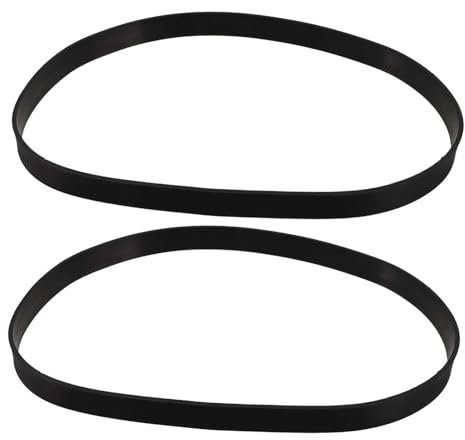 CANIGHT 2pcs Rubber Band Saw Tie Ring Durable Rubber Belt for Woodworking Saws High Efficiency Replacement Belt for Electric Bandsaws Compatible with Various Materials