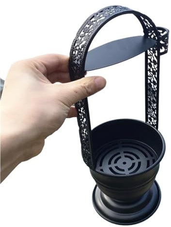 BOJHGO Panier à Charbon Panier Porte-Charbon en Acier Inoxydable, narguilé, Panier en Carbone, Accessoires for narguilé(Large Size)