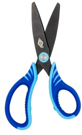 WEDO Gripy sax 13 cm – precisionssax med blad av rostfritt stål och PVD-beläggning, ergonomisk och halkfri, lätt och hållbar – hantverk, skol- och kontorssax i rosa, grönt eller blått