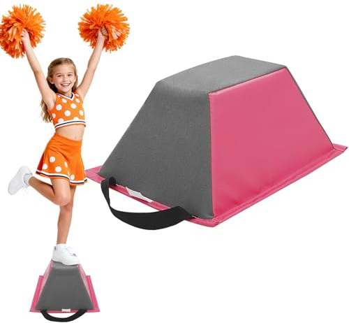 Cheer Flyer Balance Stand, 36 × 23 × 15 cm Cheerleading Flyer Training, Gymnastik Training Balance Beam für Fitnessstudio, Zuhause, Indoor, Outdoor