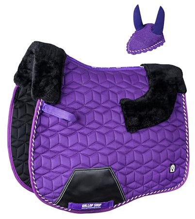GP Saddle Pad Fur Eldorado / Horse Pad / Horse Saddle Pad (Purple, Cob/Pony)