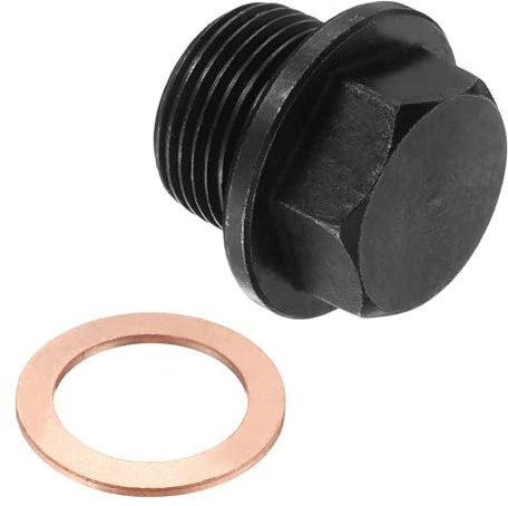 PATIKIL 3/4 BSP Rohrverschluss Fitting Außensechskant Flansch Außengewinde Rohrkupplung Adapter Verbinder Mit Kupferdichtung Für Abdichtung Öl Gas Wasser