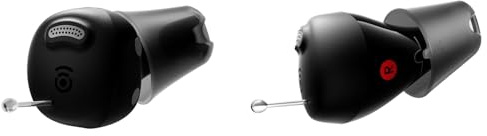 Cearvol Nano Sound-Verstärker (Kein Bluetooth/App), Ein-Knopf-Steuerung mit Ladecase, 3 Klangmodi, für leichte bis mittlere Hörbedürfnisse, 54h Akku, 3 Jahre Garantie, Mitternacht