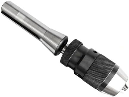 Honseadek MT2 R8 - Portabrocas autoajustable para máquina CNC de torno cónico B10-B22 compatible con molino de prensa MT2 (varilla B18 R8 de 1 a 16 mm)