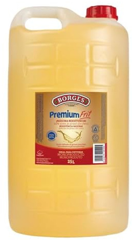 PremiumFrit Olio di Girasole Raffinato per Frittura, Massima Resistenza, 25L