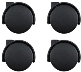 Ruedas giratorias en todas las direcciones for maleta, carrito, equipaje, repuesto for ruedas de viaje, 4 Uds