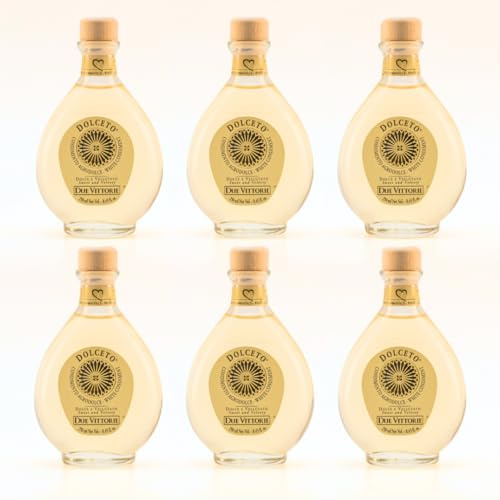 Due Vittorie - Dolceto Condimento Agrodolce Bianco con Aceto Balsamico di Modena IGP – Bottiglia 250ml (6, 250 ml)